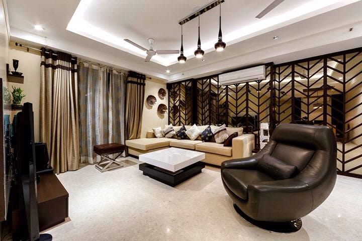 Stylish Living Area With Contemporary Sofa by Studio Architecture Plus Interiors Living-room Eclectic | Interior Design Photos & Ideas