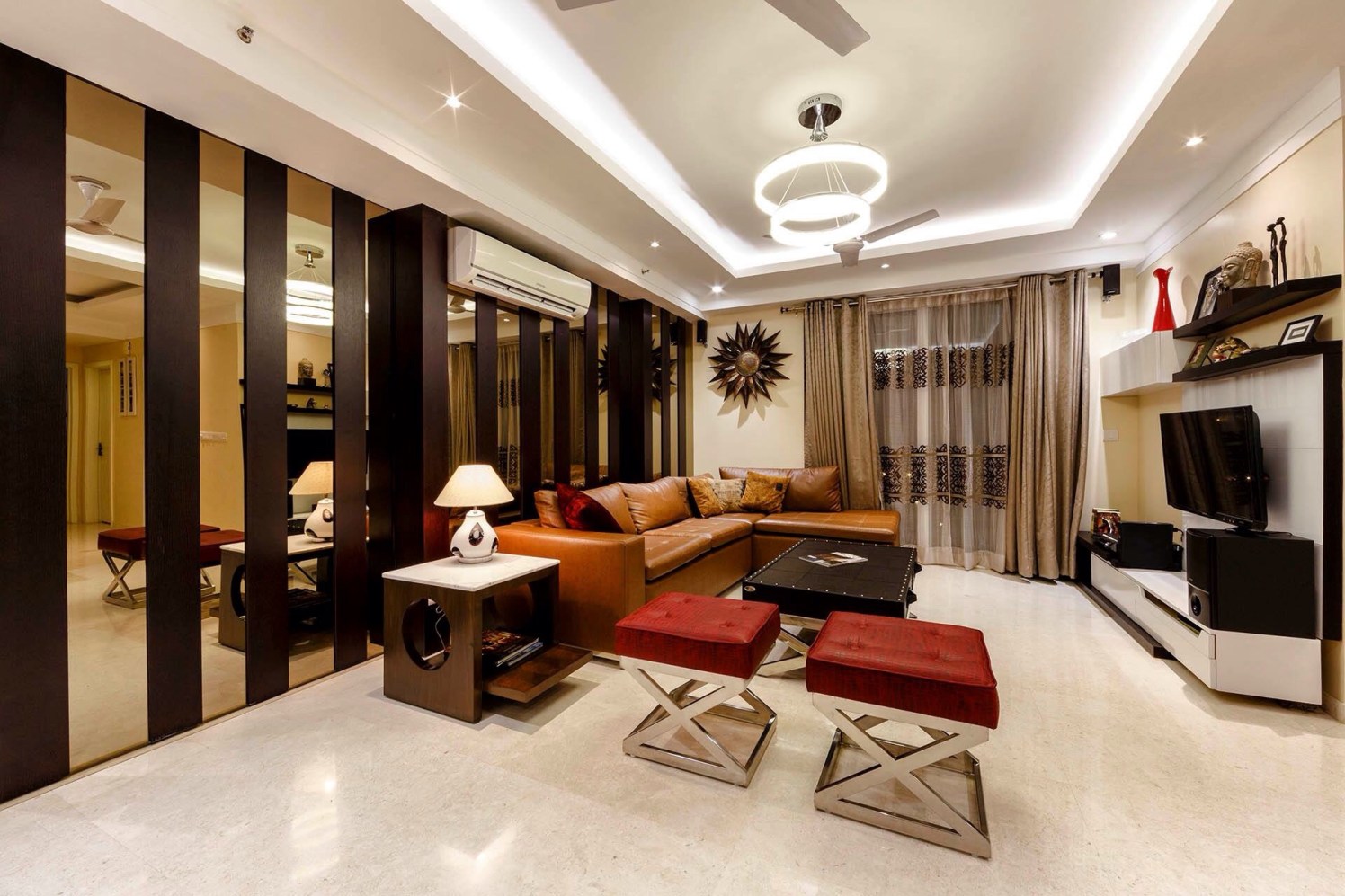 Posh Living Area Interiors by Studio Architecture Plus Interiors Living-room Contemporary | Interior Design Photos & Ideas
