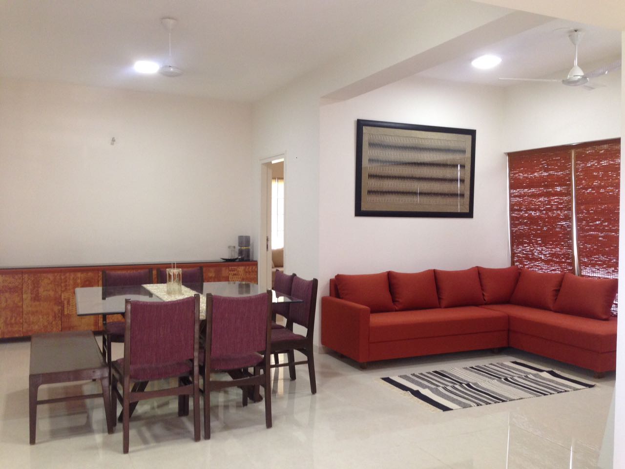 Living Room With Loveseat Leather Sofa by Aanoshka Choksi Living-room Contemporary | Interior Design Photos & Ideas
