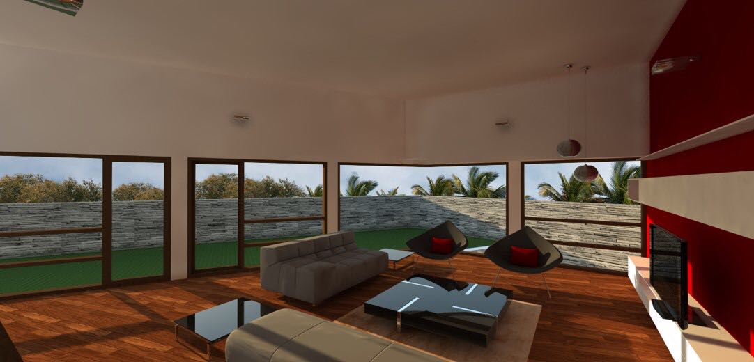 Large Living Room With Glass Finish Centre Table by Aanoshka Choksi Living-room Modern | Interior Design Photos & Ideas