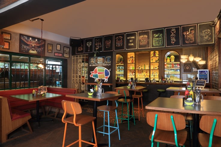 Cafe Bulky Decor by Jatin Hukkeri Eclectic | Interior Design Photos & Ideas