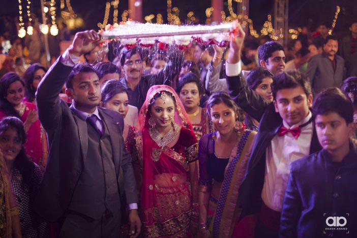 Bridal entry shot. by Akash Anand Photography Wedding-photography | Weddings Photos & Ideas