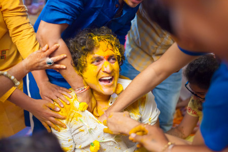Haldi ceremony of the groom. by Akash Anand Photography Wedding-photography | Weddings Photos & Ideas
