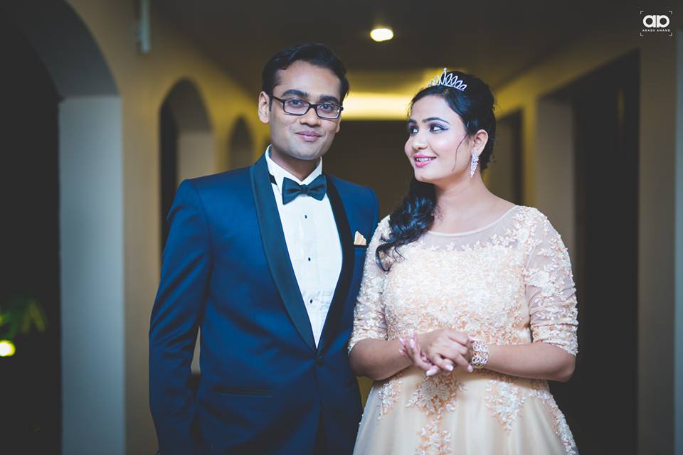 A stunning shot of the couple. by Akash Anand Photography Wedding-photography Bridal-jewellery-and-accessories Groom-wear-and-accessories | Weddings Photos & Ideas
