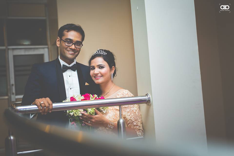A regal shot of the bride and groom. by Akash Anand Photography Wedding-photography Groom-wear-and-accessories | Weddings Photos & Ideas