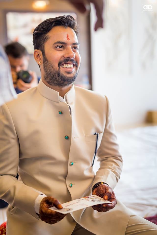 Dashing groom on his wedding day. by Akash Anand Photography Wedding-photography Groom-wear-and-accessories | Weddings Photos & Ideas