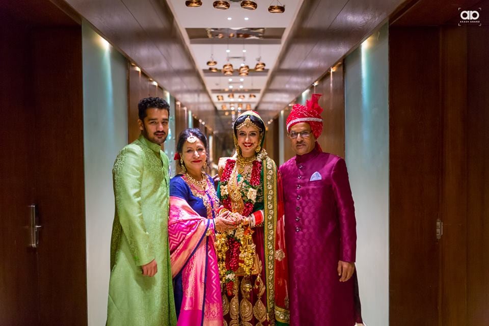A beautiful family portrait. by Akash Anand Photography Wedding-photography | Weddings Photos & Ideas