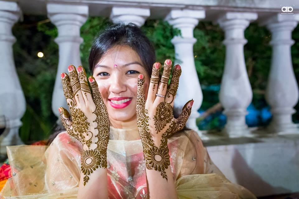 Beautiful Pakistani Mehendi Design. by Akash Anand Photography Wedding-photography | Weddings Photos & Ideas