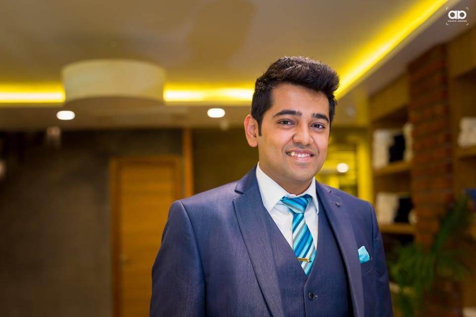 A dashing groom-to-be. by Akash Anand Photography Wedding-photography Groom-wear-and-accessories | Weddings Photos & Ideas