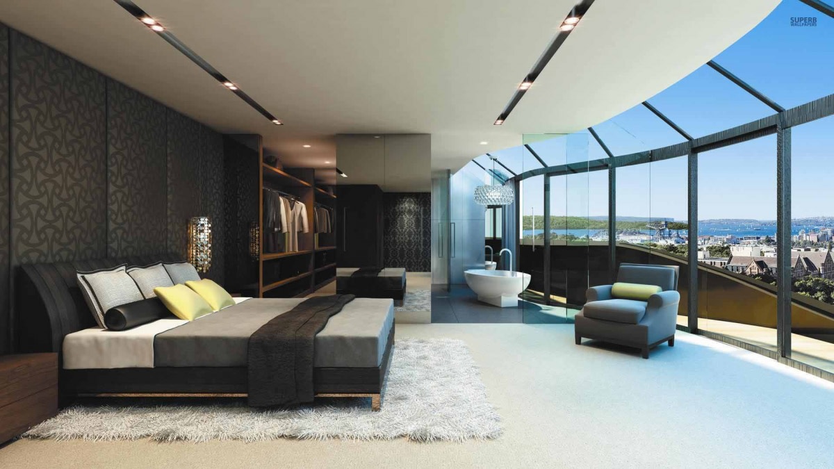Luxurious bedroom design by Hemant Sahni Bedroom Modern | Interior Design Photos & Ideas