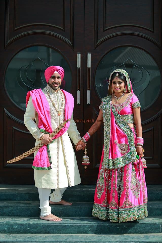 A Stellar Couple Portrait. by Vinny Virdi Photography Wedding-photography Wedding-dresses Bridal-jewellery-and-accessories Groom-wear-and-accessories | Weddings Photos & Ideas