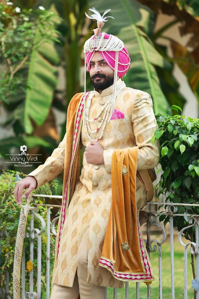 A Royal Groom On His Wedding Day. by Vinny Virdi Photography Groom-wear-and-accessories | Weddings Photos & Ideas
