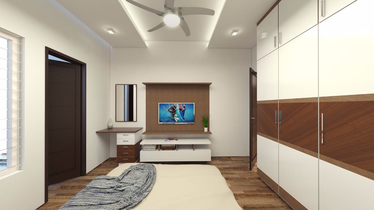 Spacious And Elegant Bedroom by Jerry Meshach J Bedroom Modern | Interior Design Photos & Ideas