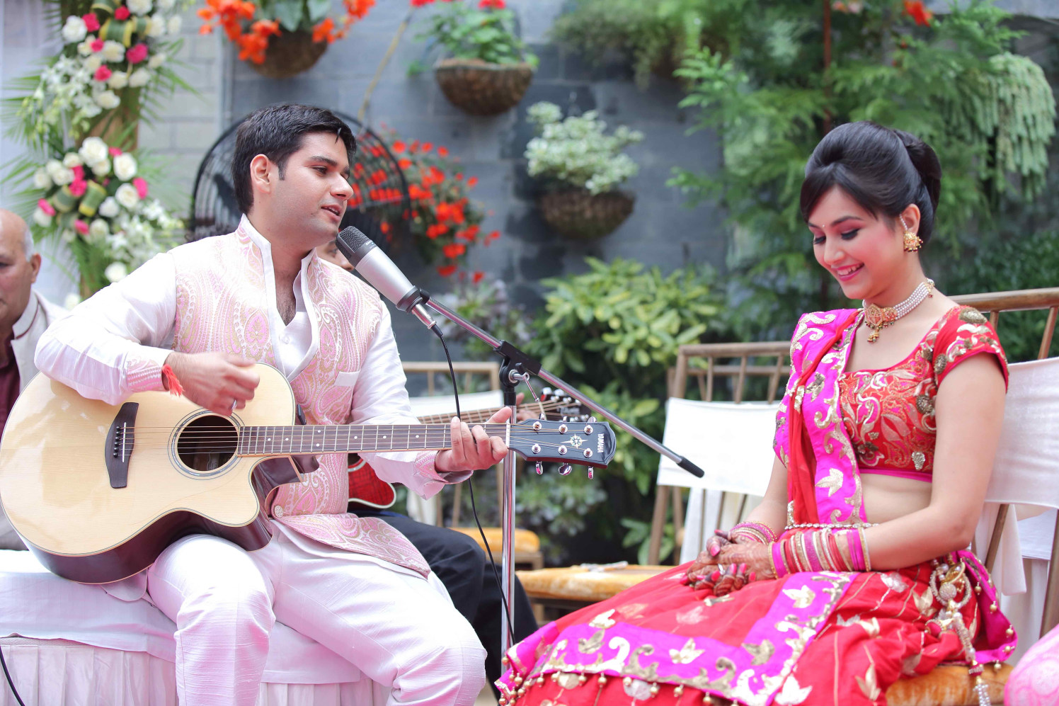 Expressing Love Through Music by Ravneet Oberoi Wedding-photography Groom-wear-and-accessories | Weddings Photos & Ideas