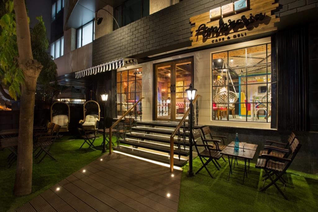 Open Cafe 3D Design by Da Namah Design Studio | Interior Design Photos & Ideas