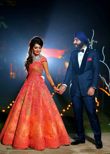 Pre-wedding shoot of a bride wearing peach gown! by Bunker Bowy Photography Wedding-photography | Weddings Photos & Ideas