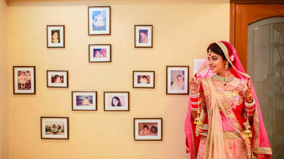 Bride wearing pink lehenga by Bunker Bowy Photography Wedding-photography | Weddings Photos & Ideas