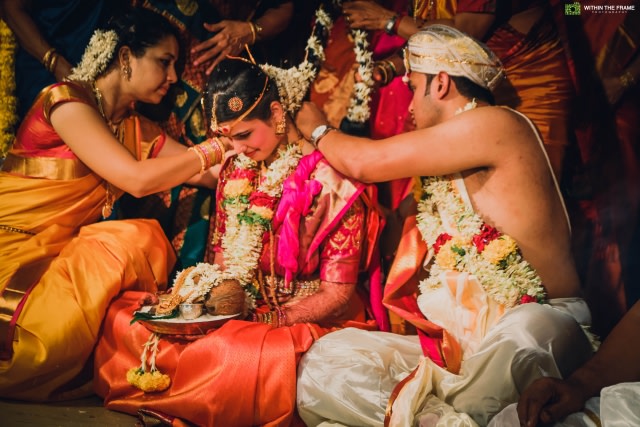 Sacred knot tying ceremony by Within The Frame Photography Wedding-photography | Weddings Photos & Ideas