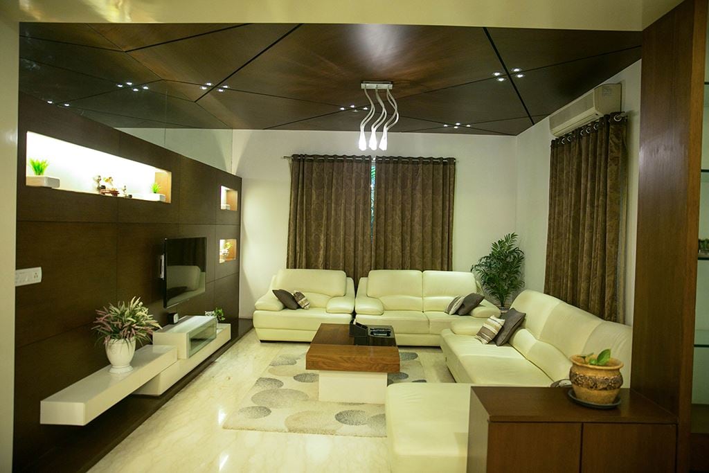 Elegant Living Room by DesignStory Living-room Contemporary | Interior Design Photos & Ideas