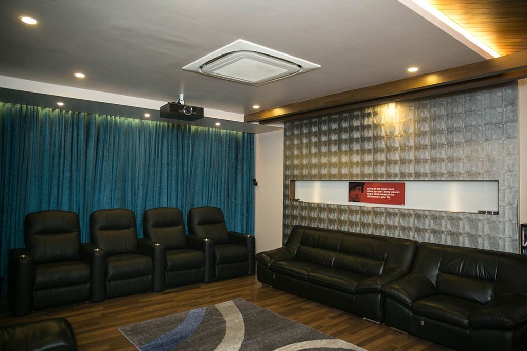 Theatre Hall by DesignStory Modern | Interior Design Photos & Ideas
