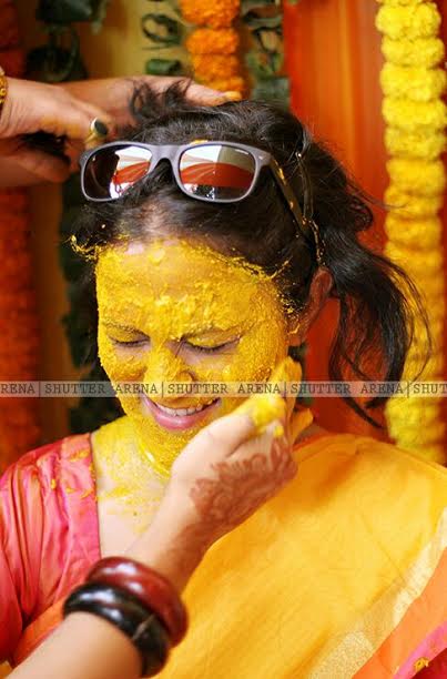 Haldi embedded by SHUTTER ARENA Wedding-photography | Weddings Photos & Ideas