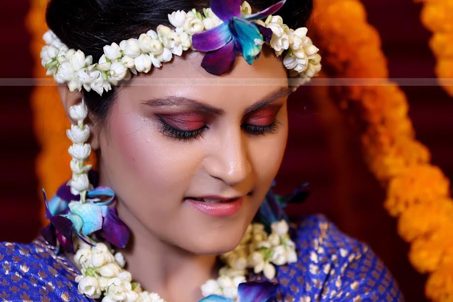 Blushing bride by SHUTTER ARENA Wedding-photography Bridal-makeup | Weddings Photos & Ideas