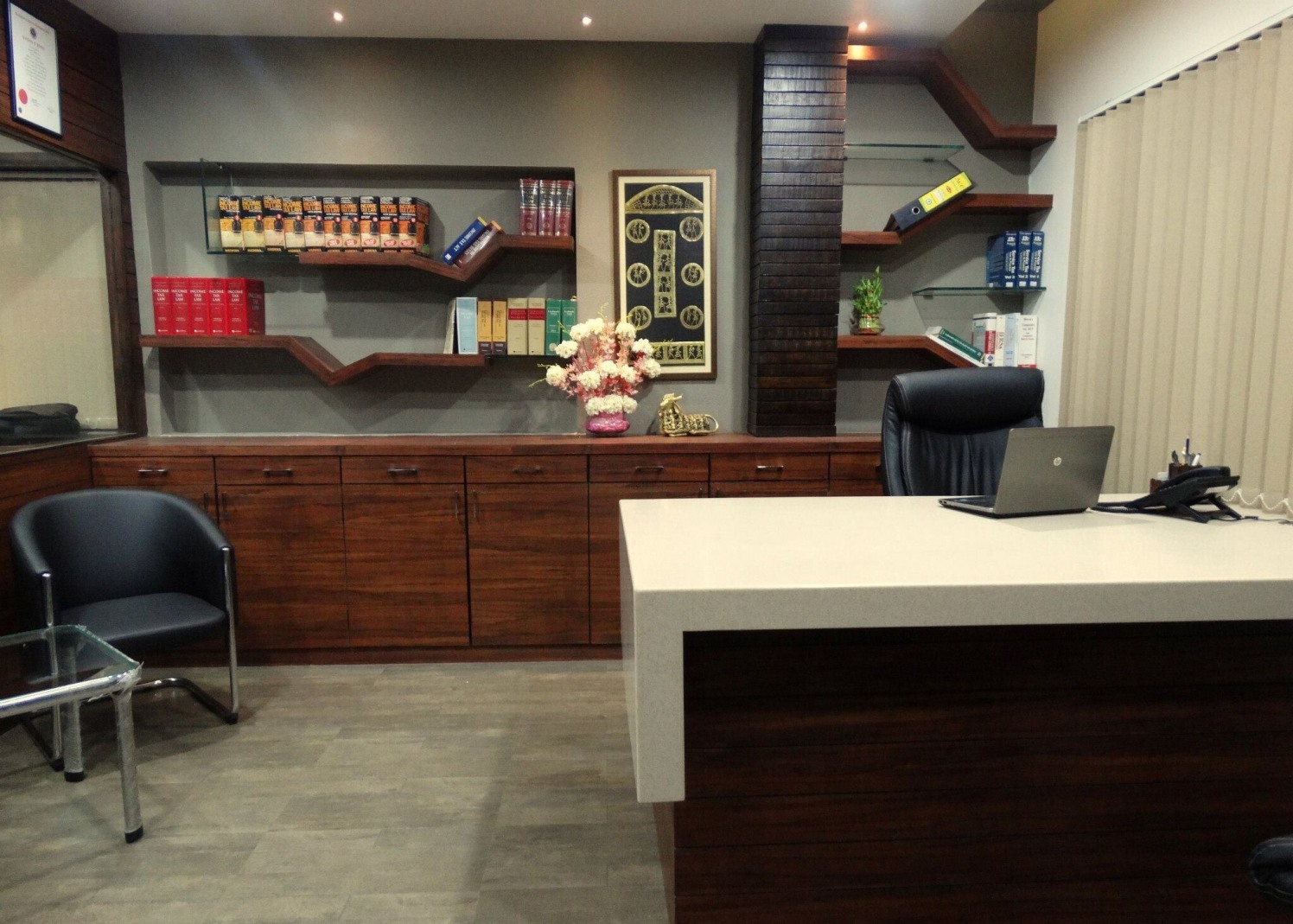 Office Cabin Decor by Interiors Contemporary | Interior Design Photos & Ideas
