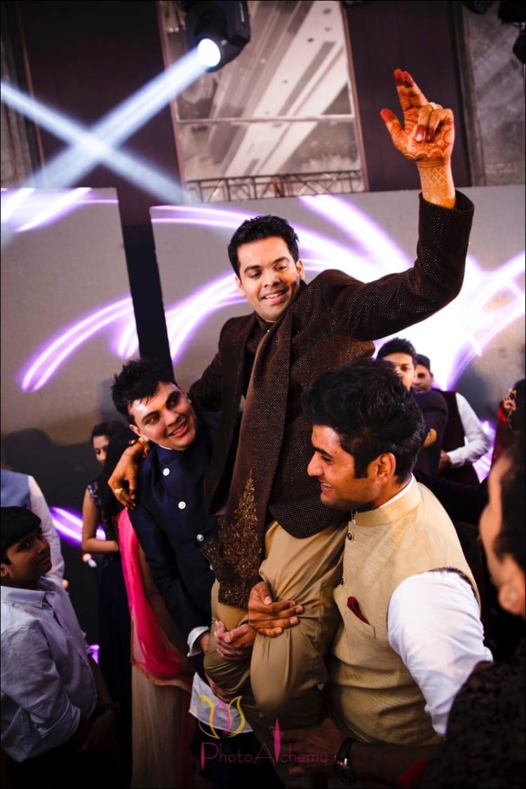 Groom at height by Photo Alchemy Wedding-photography | Weddings Photos & Ideas