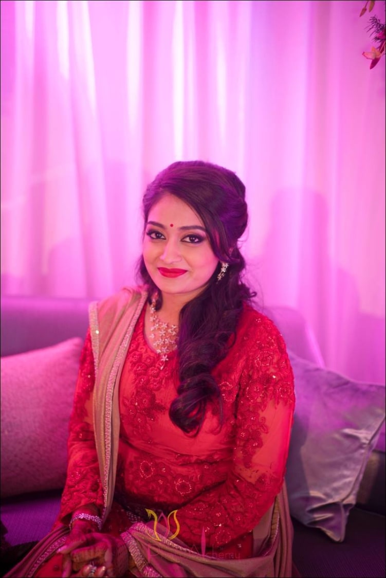 Bride in red by Photo Alchemy Wedding-photography | Weddings Photos & Ideas