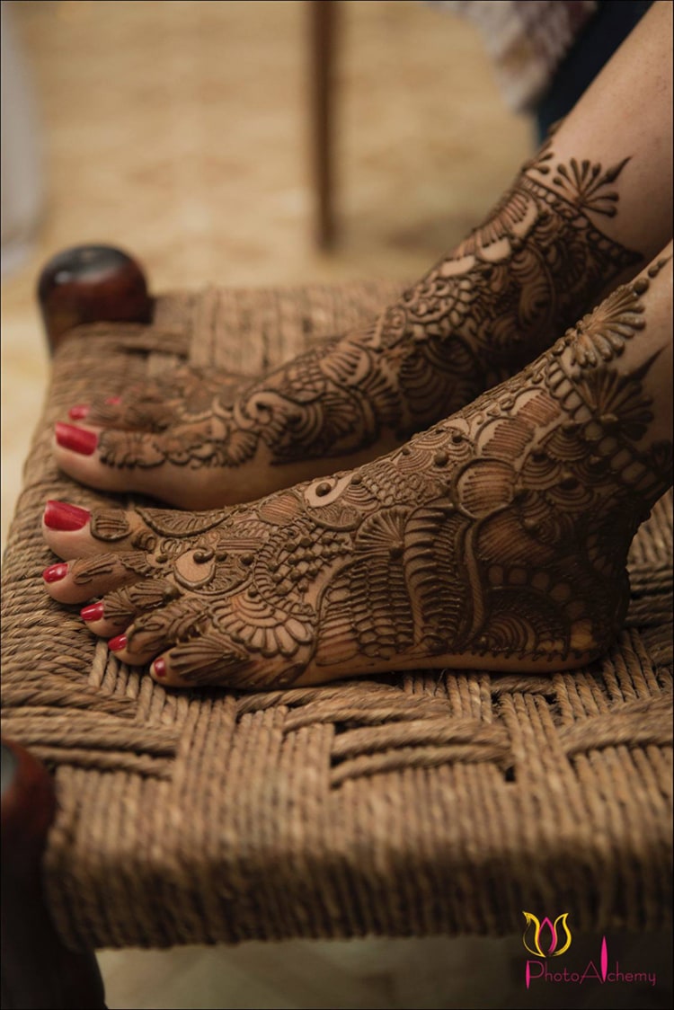 Feet henna by Photo Alchemy Wedding-photography | Weddings Photos & Ideas