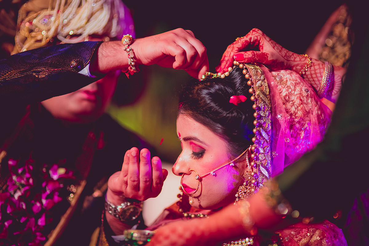 Significance of the red vermilion! by Studio RGB Wedding-photography | Weddings Photos & Ideas