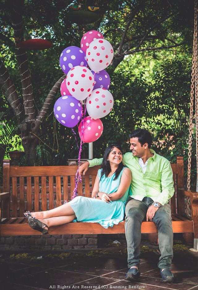 Pre-wedding shoot with balloons! by Mohe Weddings By Running Renders Wedding-photography | Weddings Photos & Ideas
