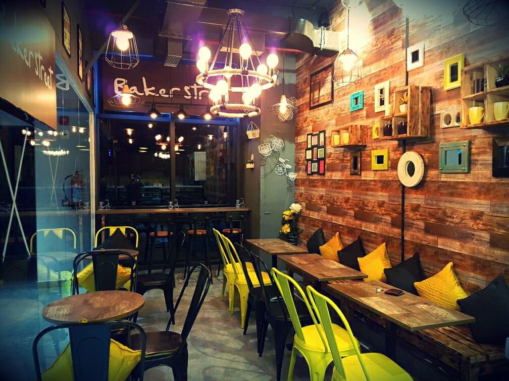 Yellow and Black Punch by Urban Upgrade Interiors
