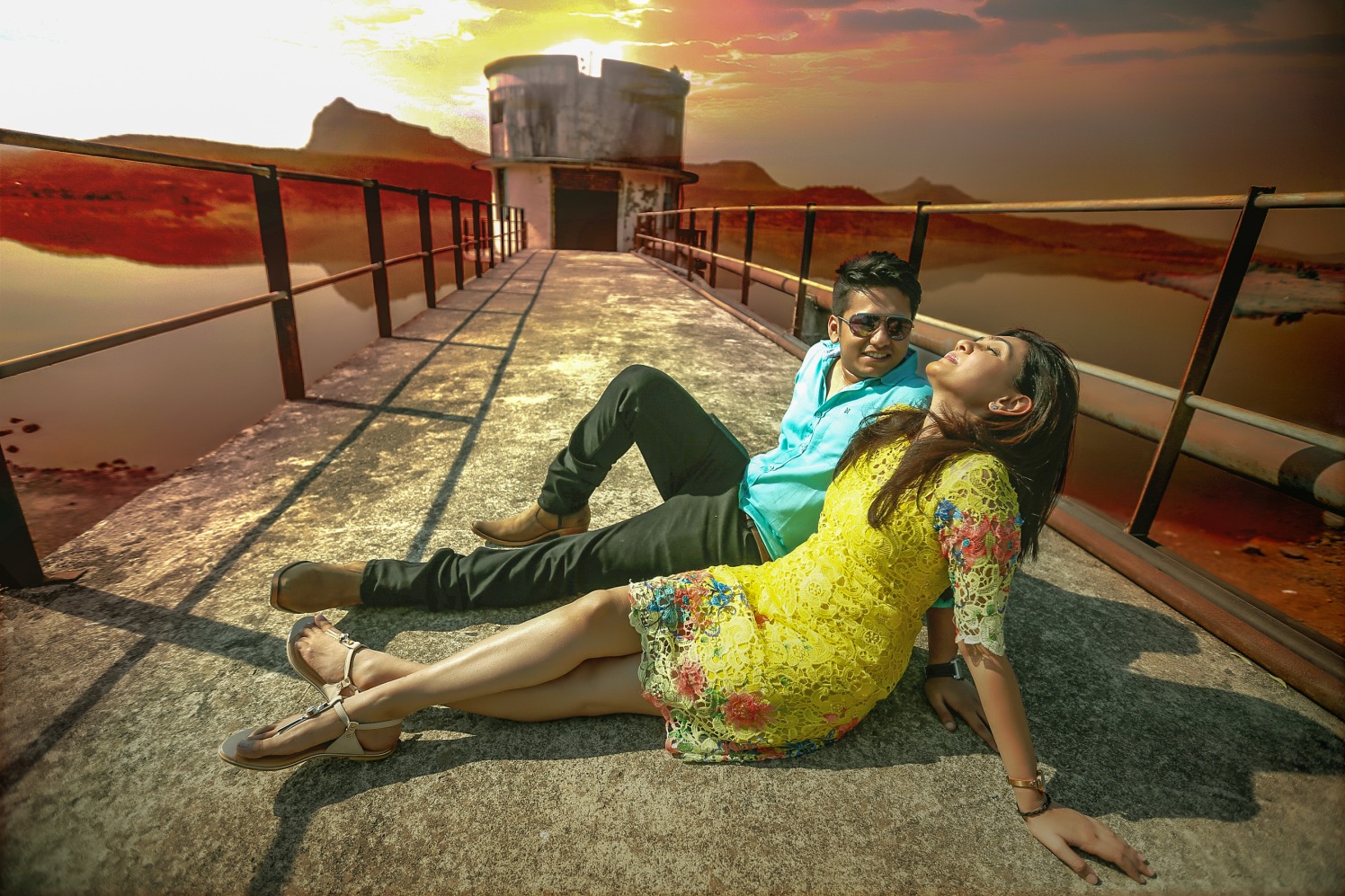 Relaxing together by Shobha Dhillon Wedding-photography | Weddings Photos & Ideas