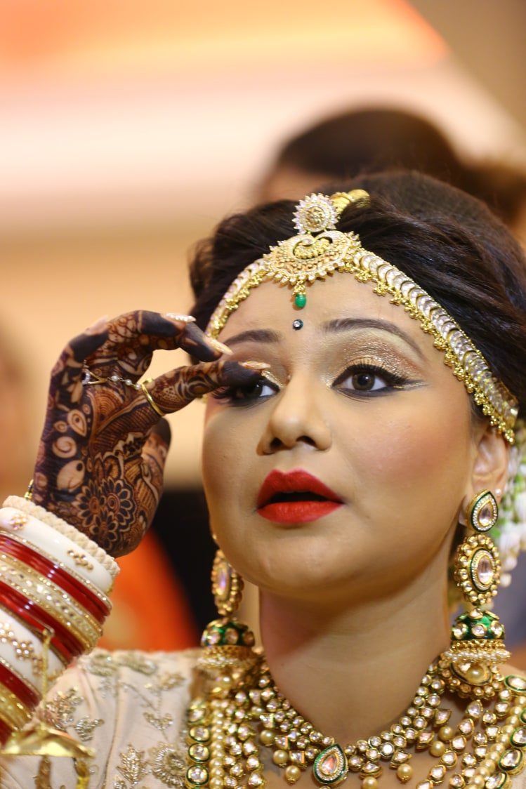 Getting ready for my day by Shobha Dhillon Wedding-photography | Weddings Photos & Ideas