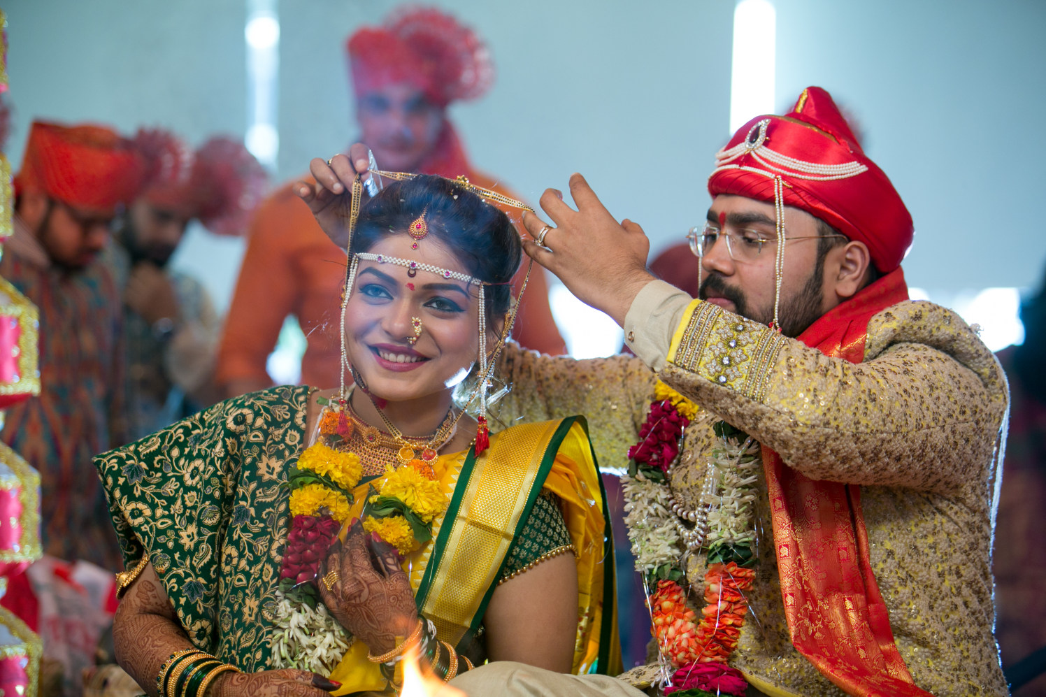 Elegant couple by Shobha Dhillon Wedding-photography | Weddings Photos & Ideas