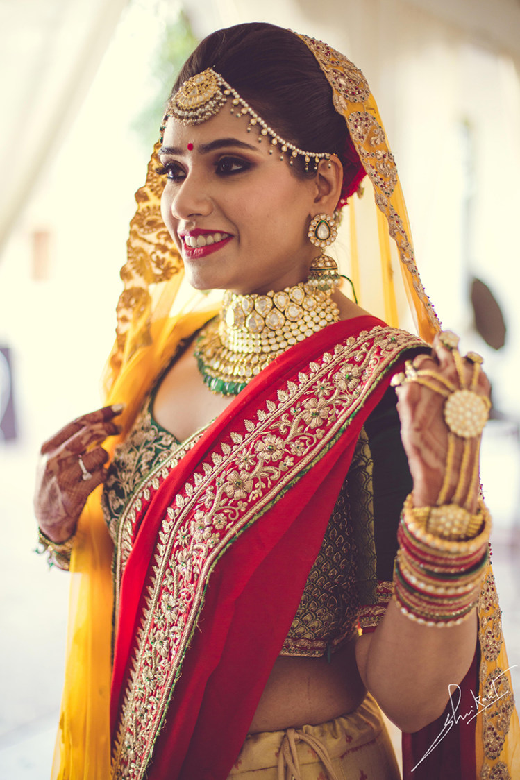 Best place for colours to be is her attire by Shrikant Narayan Arora Wedding-photography | Weddings Photos & Ideas