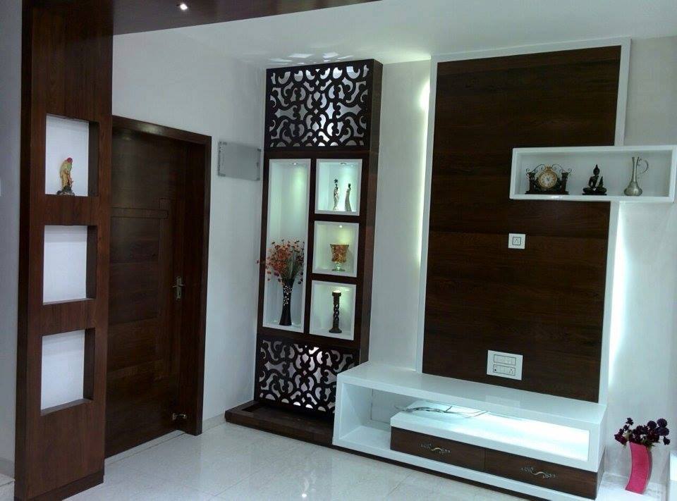 Modern TV Cum Display Unit by Misaki Atelier Living-room Modern | Interior Design Photos & Ideas
