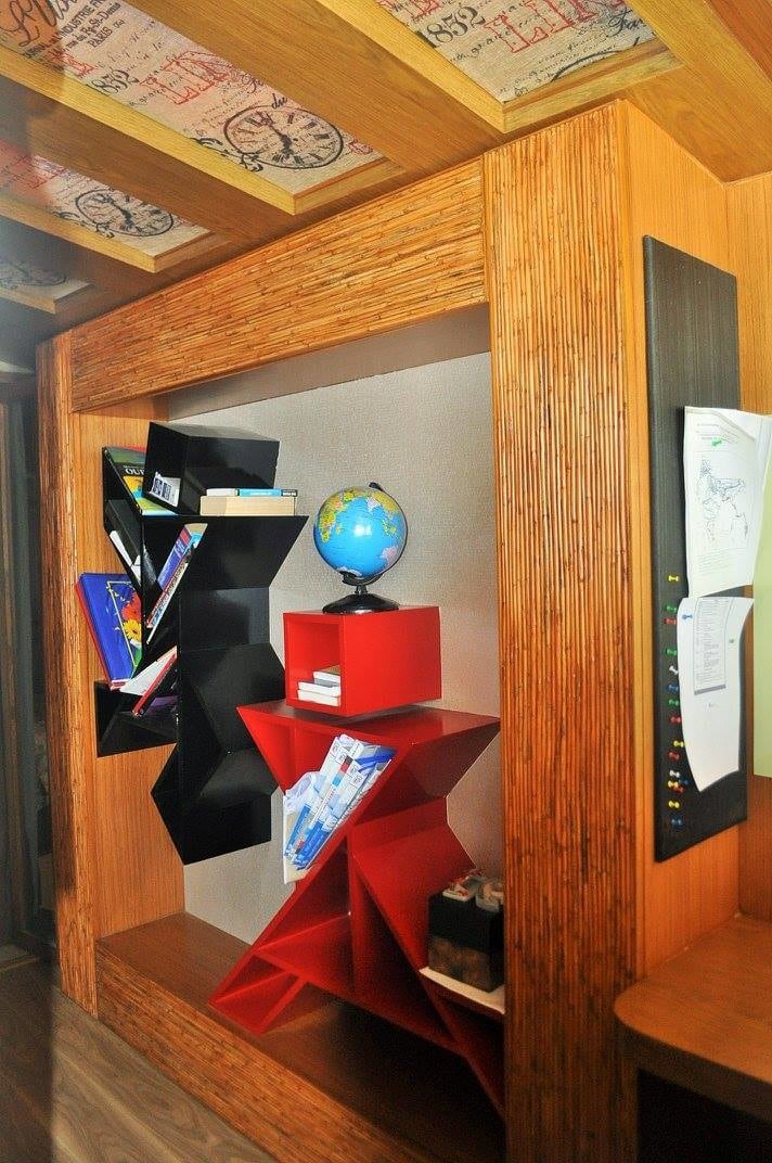 Contemporary Display Unit by Misaki Atelier Living-room Contemporary | Interior Design Photos & Ideas