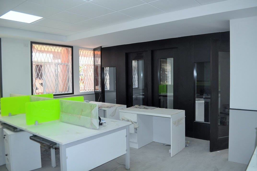 Open Office Space by Misaki Atelier Modern | Interior Design Photos & Ideas