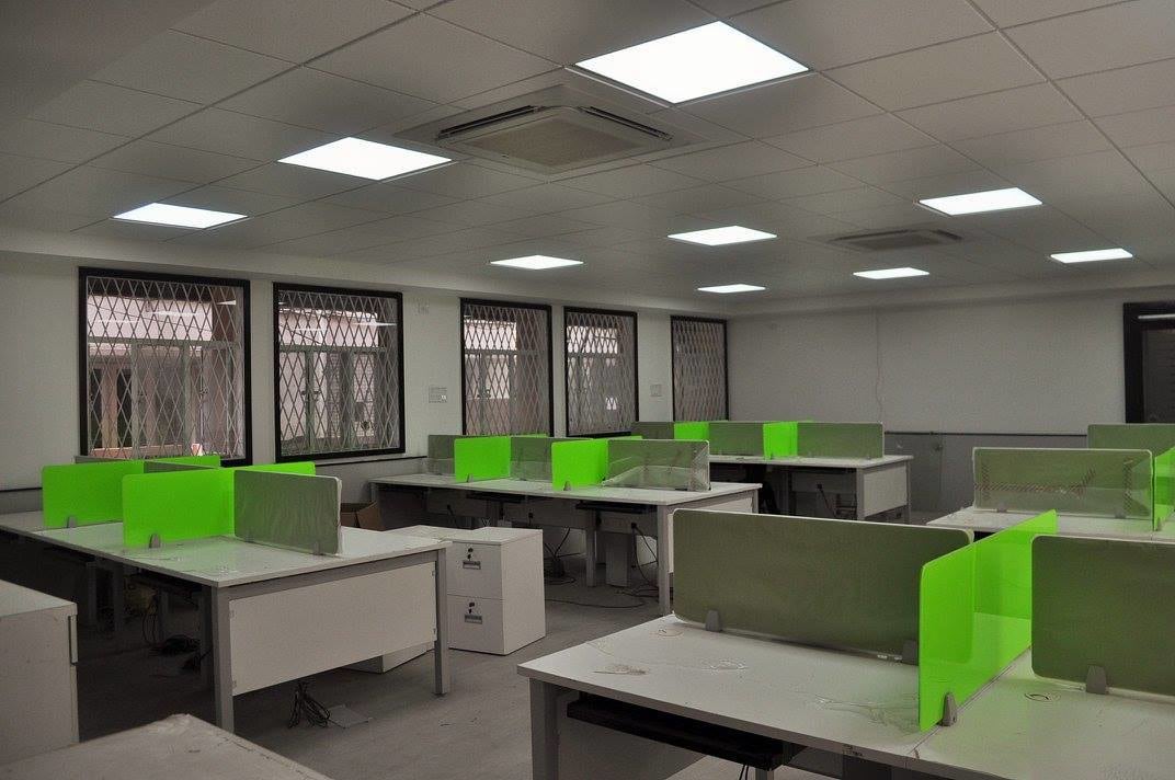 Open Office Space by Misaki Atelier Modern | Interior Design Photos & Ideas