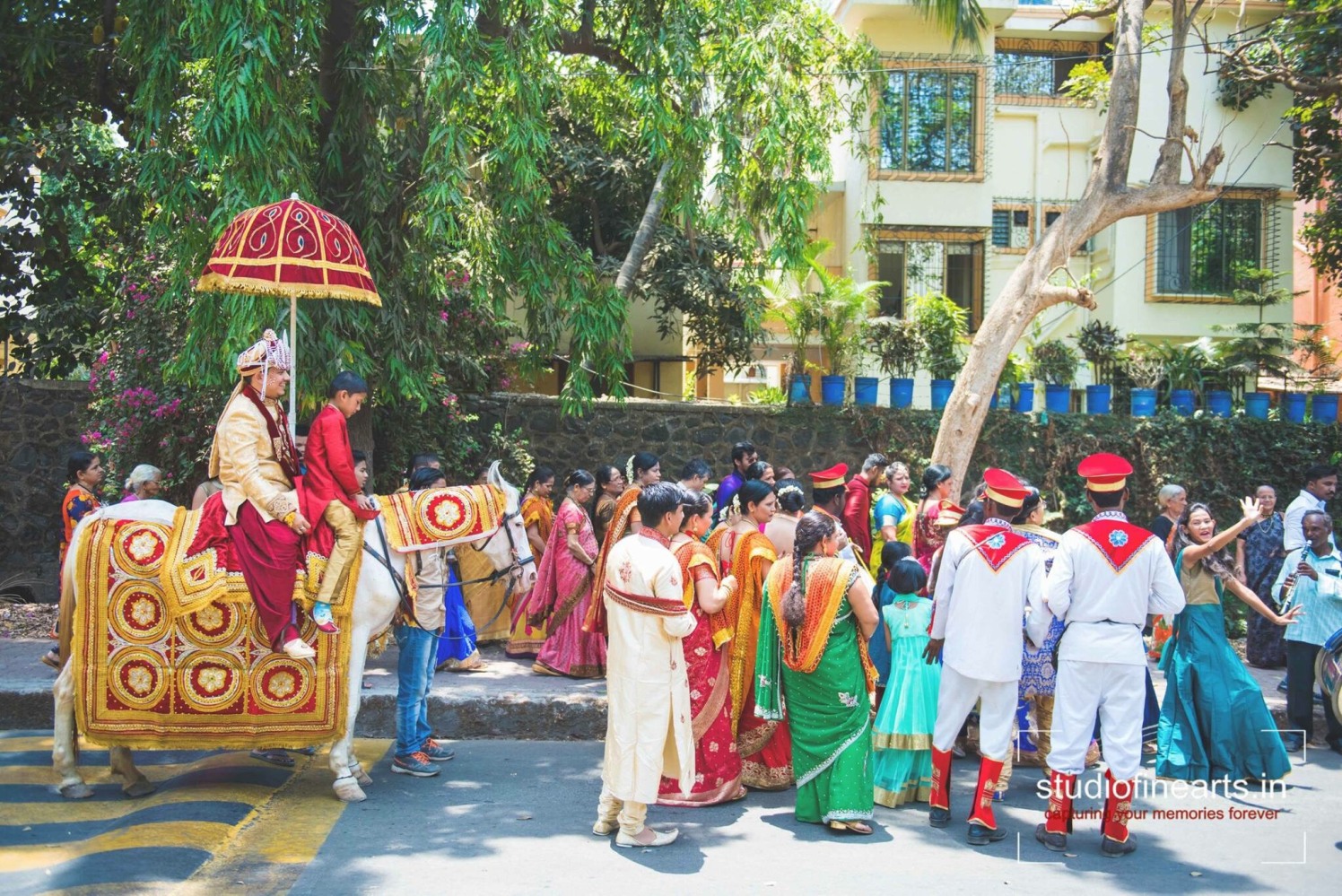 Baraat Shot by Studiofinearts Wedding-photography | Weddings Photos & Ideas