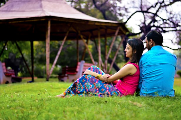 Pre-wedding Shoot In Garden by Riddhi Photography Wedding-photography | Weddings Photos & Ideas