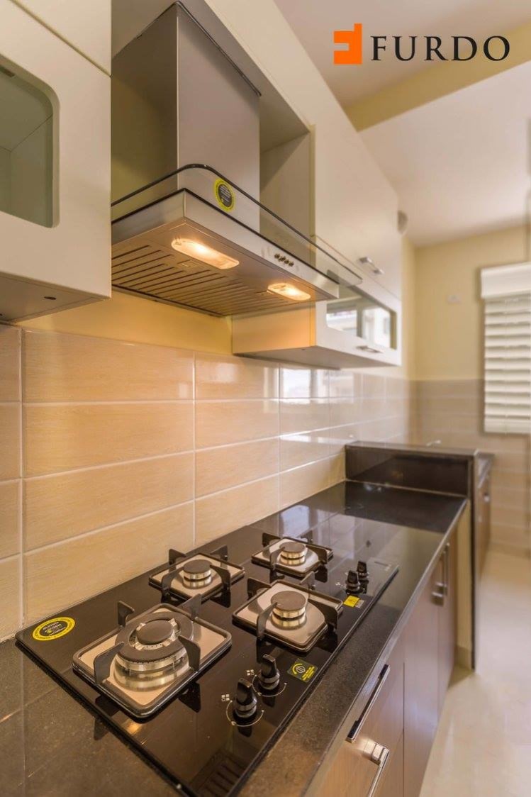 Modular Kitchen With Appliances by Furdo.com Modular-kitchen Modern | Interior Design Photos & Ideas
