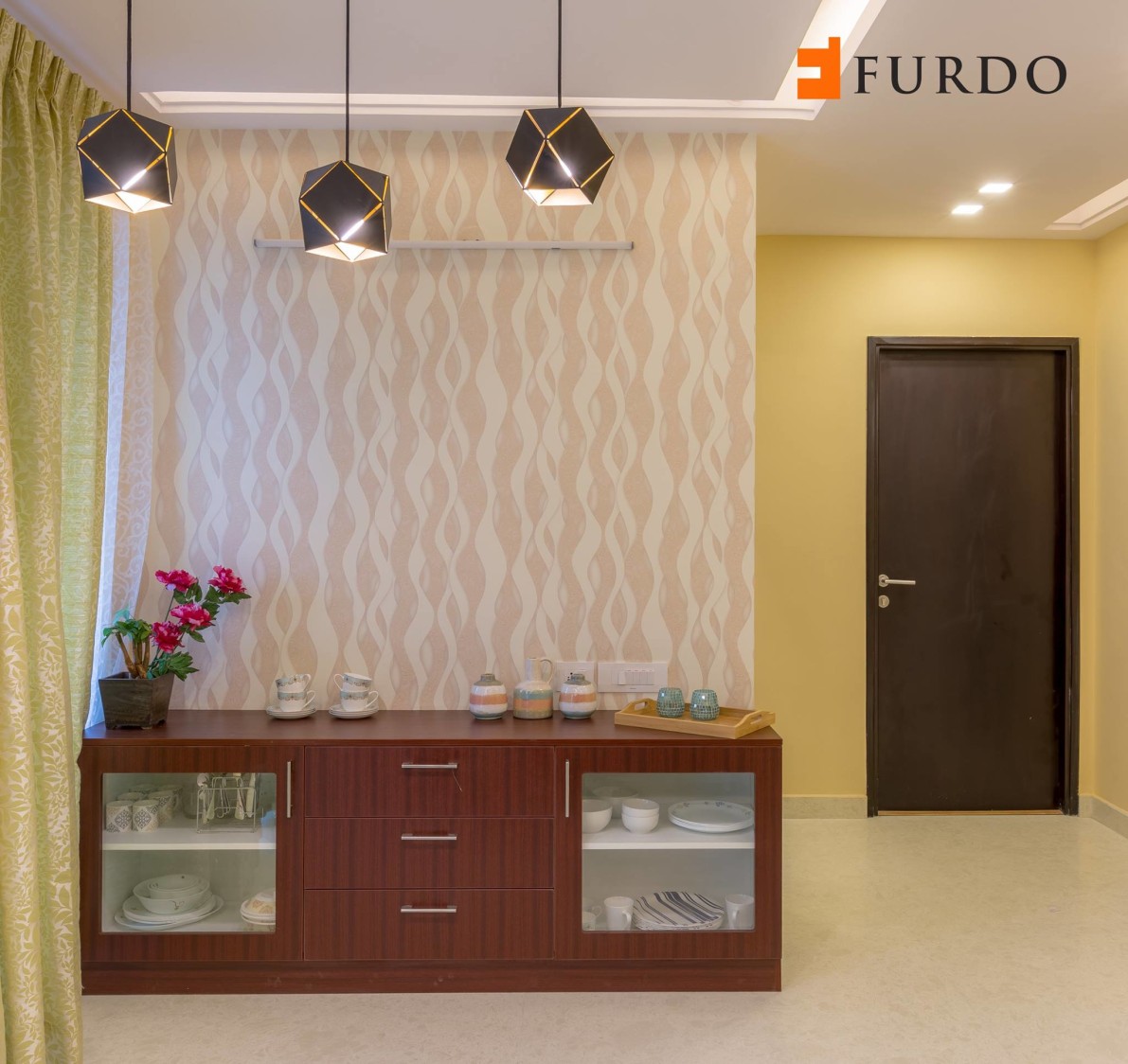 Wooden Display Unit by Furdo.com Indoor-spaces Modern | Interior Design Photos & Ideas