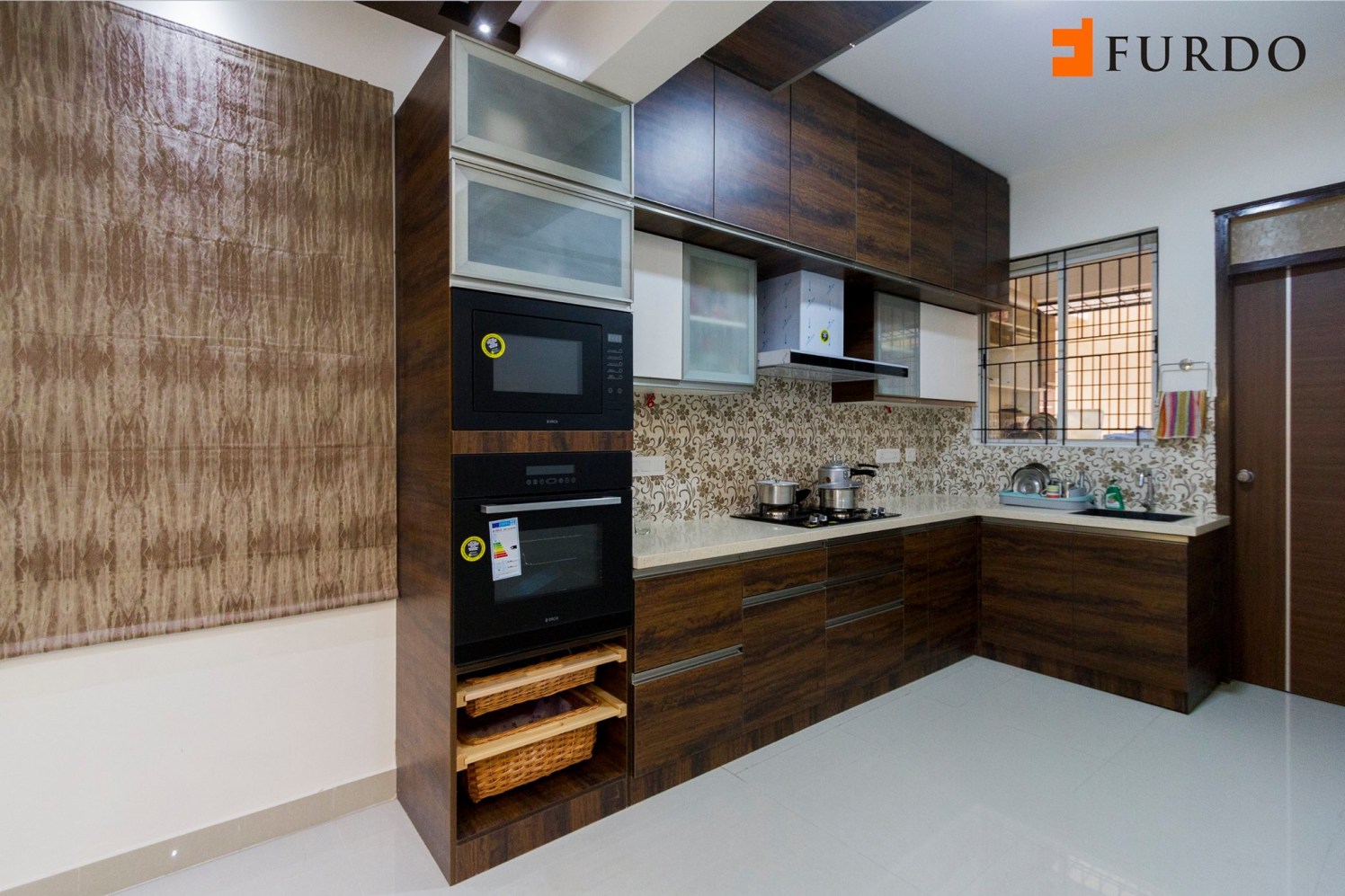 Kitchen With Modular Cabinets by Furdo.com Modular-kitchen Modern | Interior Design Photos & Ideas