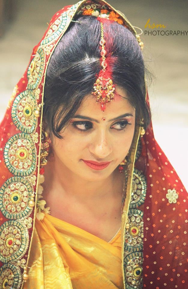 A Glowing Bride on her Wedding Day. by HSM Photography Wedding-photography Bridal-jewellery-and-accessories Bridal-makeup | Weddings Photos & Ideas
