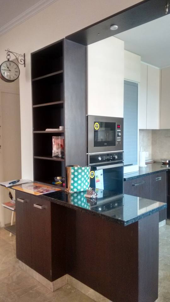Open Peninsula Kitchen by Infurn Designs Modular-kitchen Modern | Interior Design Photos & Ideas
