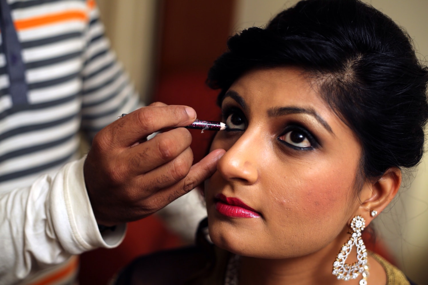Getting ready shot! by Heena Video Wedding-photography | Weddings Photos & Ideas