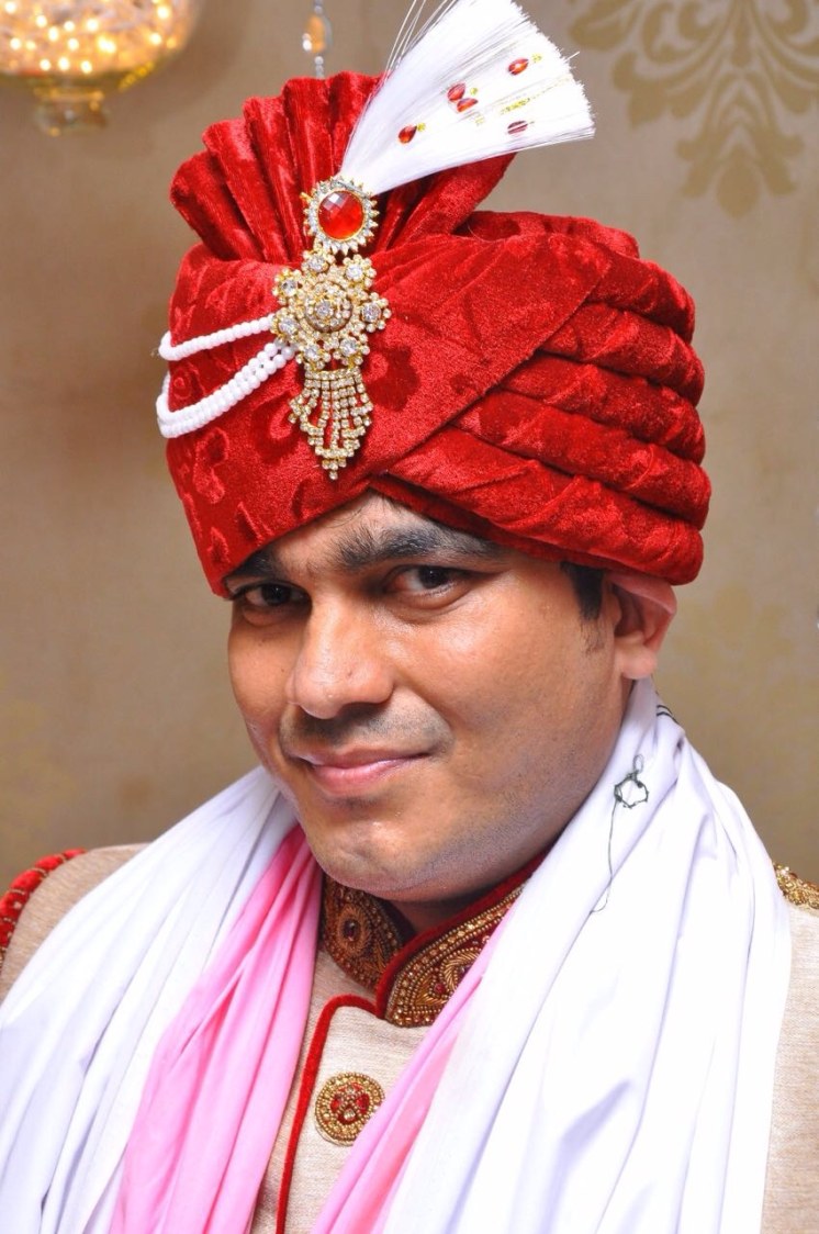 Groom's portrait by Heena Video Wedding-photography Groom-wear-and-accessories | Weddings Photos & Ideas